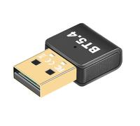 Adaptador Dongle USB Bluetooth 5.4 para PC RatóN InaláMbrico Altavoz Teclado Receptor de Audio Transmisor Controlador Gratuito