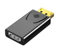 Adaptador DP a HD | Cable Displaypört A HD 4K60Hz | Adaptador USB A HD | HD a DP | Conectores chapados en oro | Displaypört para vídeo, juegos, alta velocidad, resolución 4K para PC, monitor, TV