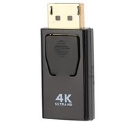 Adaptador DP a HDMI, 4K 1080P DP Macho a HDMI Conector Hembra Modo Dual HDMI a Displayport Adaptador HDMI a DP con Hebilla Segura