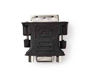 Adaptador DVI a VGA Nedis CCGB32900BK 24+5 pines ABS negro