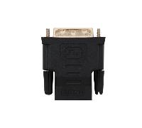 Nanocable Adaptador DVI Macho 24+1 Pines a HDMI Hembra - Adaptador
