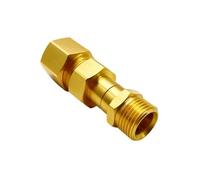 Adaptador Easy!Lock TR22 a M22 x 1,5 AG con articulación giratoria de latón - Compatible con limpiadores de alta presión Kärcher HD HDS ProHD - Adaptador de conexión de manguera de alta presión