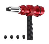 Adaptador eléctrico para remachadora | mango antideslizante robusto, enganche taladro remaches roscados, para yates, ATV, furgonetas, sedán, camionetas, camiones, vehículos remolques, vehículos y