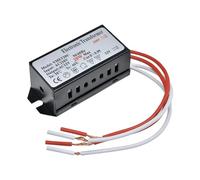 Adaptador electrónico AC220V a AC12V 20-60W, convertidor de voltaje, luz halógena, controlador LED, fuente de alimentación inteligente for lámparas(20W 220V to 12V)