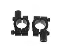 Adaptador Elevador 2 Abrazaderas Para Espejo Retrovisor De Motocicleta (22 Mm, 10 Mm, 8 Mm Y 25 Mm)(8mm 25mm black)