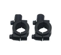 Adaptador Elevador 2 Abrazaderas Para Espejo Retrovisor De Motocicleta, Rosca 10 Mm Y 8, Para Manillar 22 Base Adaptadora Abrazadera(2pcs 10mm)