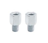 Adaptador Elevador Adaptadores De Espejo Retrovisor Para Motocicleta M10, 10 Mm, M8, 8 Mm A 6 Mm, Rosca M6, Tornillo De Cambio.(2X M8 - M6)