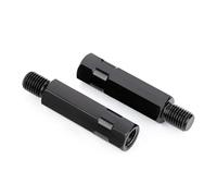 Adaptador Elevador Adaptadores Extensión Para Espejo Retrovisor Motocicleta M8 8 Mm M10 10 Mm Rosca Derecha Izquierda Sentido Antihorario Tornillos Cambio.(60MM M10)