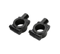 Adaptador Elevador Base De Abrazadera Adaptadora Para Espejo Retrovisor Motocicleta, Aluminio Negro, 8 Mm, 10 Y 7/8"(10mm)