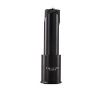 Adaptador elevador de vástago de manillar de bicicleta de altura ajustable, convertidor de aleación de aluminio de 20,8 mm, 22,2 mm a 28,6 mm, color negro, se adapta a S Pro y S Sport Kids bicicletas