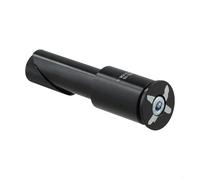 Adaptador elevador de vástago de manillar de bicicleta para niños, 20,8 mm/22,2 mm a 28,6 mm para directores rectos, altura y alcance ajustables, aleación de aluminio ligera, actualización de postura