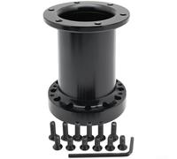 Adaptador elevador espaciador para volante de varios tamaños, 13 mm, 51 mm, 76 mm, 101 mm, 128 mm para ajuste general y control mejorado (101 mm)