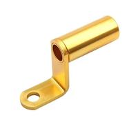 Adaptador Elevador Espejo Retrovisor Para Motocicleta Extensor Soporte Faros Para Manillar Teléfono Palanca Accesorio Multifunción(YELLOW)