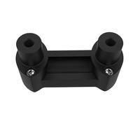 Adaptador Elevador Manillar para Hefty para Black Kit Abrazadera para Elevador Manillar 1 Pulgada y 2 Pulgadas Alto
