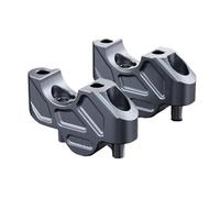 Adaptador Elevador Manillar para Motocicleta Crucero para Haojue TR300 XCR300 2021 2022 Incluye Abrazadera Montaje para Elevar El Y Accesorios Elevadores Barra Manillar(Titanium L35-B)