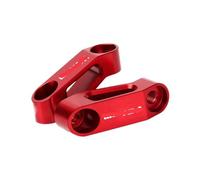 Adaptador Elevador Para DL1000 Para VS&TROM 650/XT Para DL650 Para & 250 1000/XT Motocicleta Extensión De Espejo Espaciadores Elevadores Adaptador(Red)