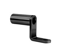 Adaptador Elevador Soporte Adaptador Expansor Para Espejo Retrovisor De Motocicleta, Soporte De Aleación De Aluminio, Accesorios Para Motocicleta(Black1)