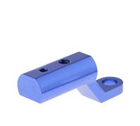 Adaptador Elevador Soporte De Expansión Para Extensor Espejo Retrovisor Motocicleta, Adaptador Montaje Para Manillar Extensión(BLUE)