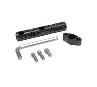 Adaptador Elevador Soporte Para Teléfono Con Barra De Equilibrio Para Manillar Motocicleta, Extensión Espejo Para F&ORZA 125 250 300 350 750 2023(BLACK)