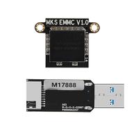 Adaptador EMMC para lector EMMC USB pequeño para operaciones de lectura/escritura rápidas, uso eficiente en aplicaciones de impresión, adaptador EMMC