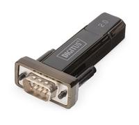 Digitus Adaptador USB a RS232 – USB 2.0 Tipo-A a DSUB 9M, chipset FTDI FT232RL, incluye cable 80 cm