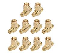 Adaptador en T SMA de 10 Uds., Divisor Tipo T de 3 Vías, Conector SMA de Ancho de Banda Ancho, Conector Coaxial SMA para GPS