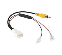 Adaptador Enchufe Cable Video para Cámara Marcha Atrás Arnés 4 Pines Monitor Marcha Atrás Conector Navegación para Automóvil, Accesorios Cámara Trasera