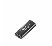Adaptador Enchufe Europeo Americano Adaptador Audio Rate USB Type-C de Video y 10 Gbps Fast 3.1 Admite Adaptador Enchufe Secador (A, One Size)