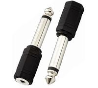 Adaptador Enchufe Jack 3.5mm H. Mono - Jack 6.3mm M. Mono