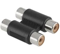 Adaptador Enchufe - Union 2 RCA Hembra