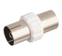 Adaptador Enchufe Unión TV Hembra - TV Hembra