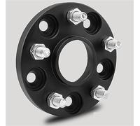 Adaptador Ensanchado De Rueda PCD 5x114,3 CB 64,1mm Espaciador Anodizado 5x4,5 Para Odyssey Para Civic Para CR-V Separadores Ruedas Completos de Tornillos(1PCS 35mm Black)