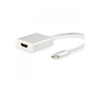 Equip 133452 adaptador de cable USB Type C HDMI Blanco