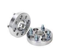 Adaptador Espaciador De Rueda Para Fit/Jazz Grace Brio/N-BOX N-ONE N-WGN, 2 Piezas, 15/20/25/30/35/50 Mm, PCD 4x100 CB, 56,1 Mm Espaciadores Ruedas(2PCS 35mm Silver)