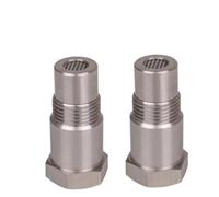 Adaptador espaciador de Sensor Universal oxígeno O2 para coche M18x1.5MM, adaptador CEL Fix para comprobar la luz del motor, piezas automóvil Sonda Lambda Sensor O2(2 piezas)