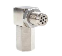 Adaptador espaciador del sensor de oxígeno O2 con luz de verificación del motor CEL de 90 grados y convertidor catalítico M18x1.5 Sonda Lambda O2