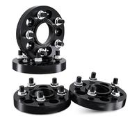 Adaptador Espaciador Rueda 2 O 4 Piezas Para Mustang Para Shelby GT500 Placa Brida Espaciadores Rueda Adaptador Cubo Ensanchado 5x114.3 70.5 M14 X 1.5 1/2"(4pcs 25mm 1-2)
