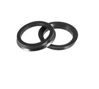 Adaptador Espaciador Rueda 2 Piezas Universales 67.1-54.1 67.1-56.1 67.1-60.1 67.1-63.4 67.1-66.1mm Anillos De Centrado Para Cubo Rueda Coche Centro Orificio Rueda ABS(73.1mm to 60.1mm)