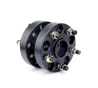 Adaptador Espaciador Rueda Para Jeep Para Compass Para Patriot M12xP1.5 PCD 5x114.3 CB 67.1 Mm 5 Espárragos 15/20/25/30/35/40/60/70 Mm 2 Unidades(2PCS 45mm Black)