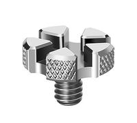 Adaptador estándar de tornillo de cámara de 1/4 para un montaje seguro en trípodes, gran tornillo de fijación para fotógrafos profesionales