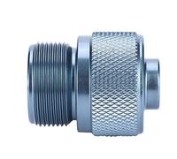 Adaptador Estufa Camping Gas Butano | Compatible con Botellas Campingaz 907 y 910 | Conector Plano para Cocina de Exterior, Caravana, Barbacoa - Accesorio Universal para Cocinas de Gas Portátiles