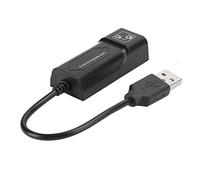 Adaptador Ethernet a USB, Adaptador Ethernet USB a RJ45 Adaptador Ethernet Tarjeta de Cable con Cable USB2.0 a RJ45 10/100 Mbps Computadora Portátil de Escritorio Chip 8152