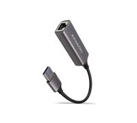 Adaptador Ethernet - AXAGON - ADE-TR - USB 3.1 Tipo A - Gris Titanio - 10/100/1000 Mbps