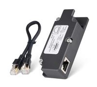 Adaptador Ethernet Cable Cat 8 Adaptador de Conexión Rápida para Inyector PoE Adaptador RJ45 Dishy V2 Aleación de Aluminio