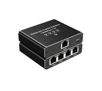 Adaptador Ethernet de 1000 Mbps, Divisor de Internet LAN, Conmutador Gigabit Cat 6 RJ45 para PC, Portátil, TV Box, Enrutador 1 A 4