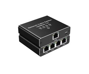 Adaptador Ethernet de 1000 Mbps, Divisor de Internet LAN, Conmutador Gigabit Cat 6 RJ45 para PC, Portátil, TV Box, Enrutador 1 A 4
