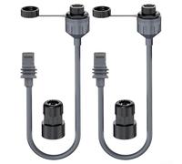 Adaptador Ethernet de red Starlink, diseño impermeable para acoplador RJ45 con compatibilidad de antenas parabólicas (2 piezas)