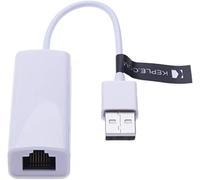 Adaptador Ethernet de Red USB a RJ45 LAN, convertidor con Cable Compatible con Nintendo Switch, Wii, Wii U, Sony Vaio, Chromebook, Raspberry Pi 3 B + Windows 10, 8.1, Mac OS 10.13, Linux USB 2.0 2.0
