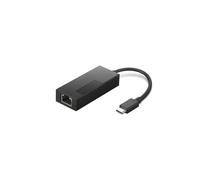 Adaptador Ethernet - Lenovo - USB-C 2.5G - Color Negro - 2 Puertos - Ethernet