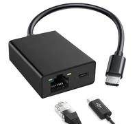 Adaptador Ethernet micro USB a RJ45 compatible con Fire TV Stick, transmite más rápido con conexión a Internet por cable, compatible con dispositivos de transmisión